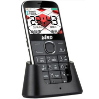 波导(BiRD)A520 移动直板按键 大字体大屏大声音超长待机老人机 双卡老年手机 备用机黑色