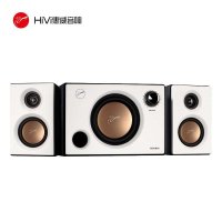 Hivi/惠威 HIVI M10(白色)台式电脑音响低音炮笔记本有源2.1音箱多媒体音箱