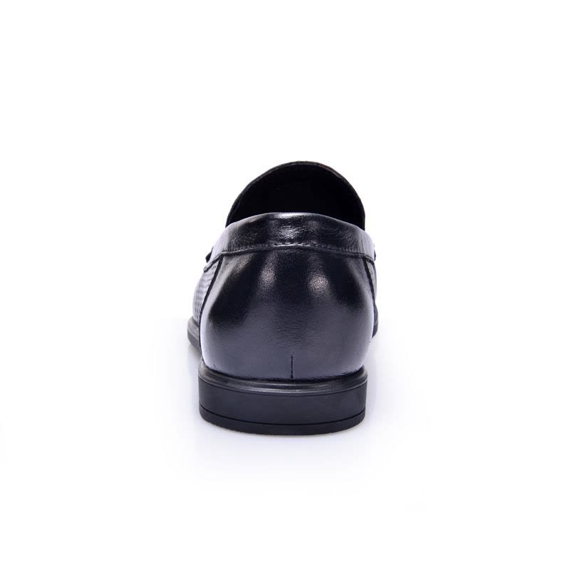 金猴 Jinho商务休闲套脚镂空透气牛皮夏季男士凉洞洞鞋 Q38020A图片