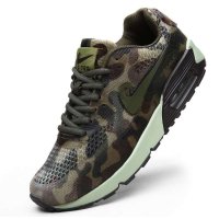 执行官新款max90气垫鞋男运动鞋迷彩网面气垫跑步鞋女透气增高鞋情侣鞋 8255