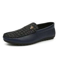 2016春季新款豆豆鞋男韩版潮流青年圆头英伦休闲皮鞋套脚鞋男士