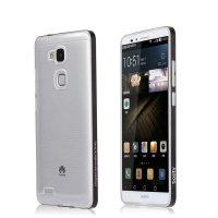 bosity 华为mate7手机壳 mate7手机套 mate7金属边框软胶壳潮