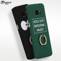 途瑞斯 指环扣支架手机支架磨砂硬壳潮图保护套 手机壳适用于三星s7edge/s7 edge