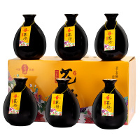 绍兴七斤嫂黄酒 十五年酿手工糯米花雕酒礼箱500ml*6瓶整箱