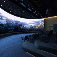 多通道投影拼接边缘融合3D立体融合 硬件融合三通道