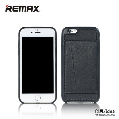 Remax iphone6/6s/6plus手机壳创思皮套可插卡支架苹果6皮套5.5