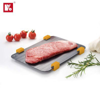 yko急速神奇解凍板 日本极快速食物解冻盘板 自然环保双面用特价
