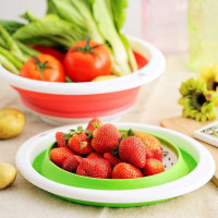 欧式客厅塑料水果盘 时尚创意现代宜家水果菜篮礼品时尚洗水果盆