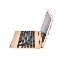 爱酷多(ikodoo) 苹果9.7英寸iPad air2无线蓝牙键盘 苹果第6代保护套（土豪金）