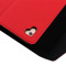 爱酷多(ikodoo) 苹果iPad Pro 9.7无线蓝牙键盘 Pro9.7平板英寸保护套 纤薄钻石纹皮套(红色）