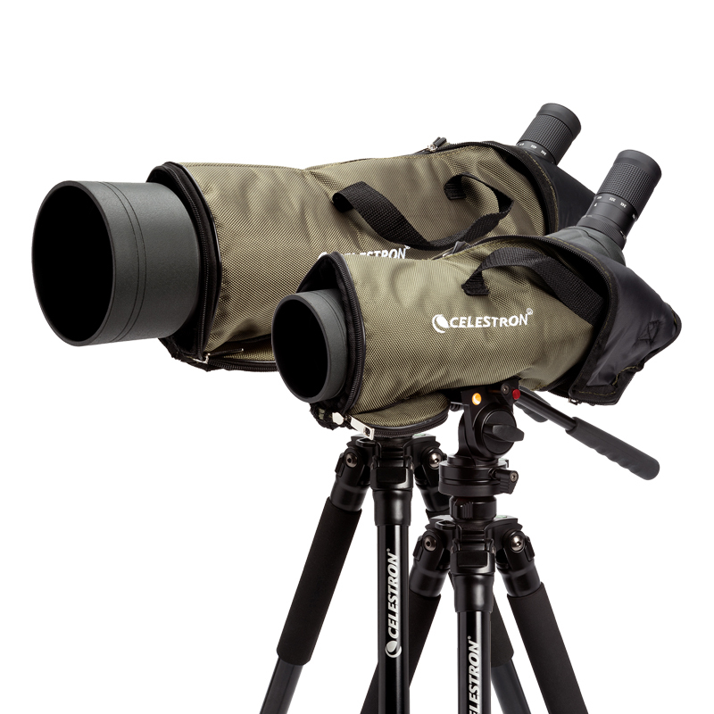 星特朗CELESTRON 远景系列支架式连续倍率单筒普通望远镜观鸟镜高清高倍微光夜视