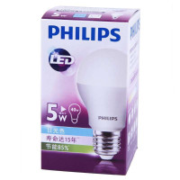Philips/飞利浦LED灯泡 5W节能灯泡球泡 E27螺口 白光