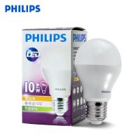 Philips/飞利浦LED灯泡 10W暖光 E27螺口球泡超节能灯泡光源