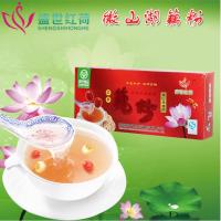 藕粉山东特产微山湖特产盛世红荷红枣藕粉速溶美容补血450g