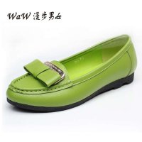 2014春季新款简约平跟女单鞋舒适软底平底女鞋真皮低帮鞋3565