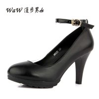 2014新款春季女鞋鞋真皮女单鞋休闲鞋防水台皮鞋头层牛皮低帮6892352