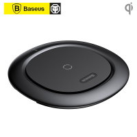 Baseus倍思 手机无线充电器 飞碟系列QI无线标准 苹果iphone8/8Plus/X无线充电手机通用型 黑