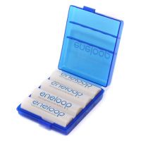 爱乐普电池盒 可装4节5号 5节7号 蓝色（不单售）