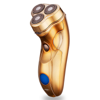 超人(SID) SA878电动剃须刀 充电式三头浮动刮胡刀 全身水洗 商务便携式胡须刀 SA878标配