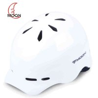 moon城市休闲男女头盔 一体成型山地车自行车骑行头盔户外装备