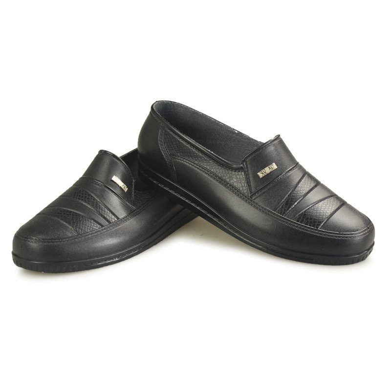 双星dsa325 晴雨鞋男鞋塑胶底男款低帮雨鞋防水雨靴厨师鞋胶鞋及踝