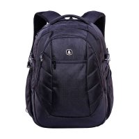 百达双肩包牛津布男休闲商务出差电脑背包 高中大学生书包 学院风