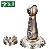 美镖门吸 象牙白门吸 合金超强磁门吸墙吸地吸 卫生间门碰门阻