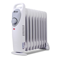 JASUN 佳星 电热油汀 取暖器 DF-1000H1-9 白色