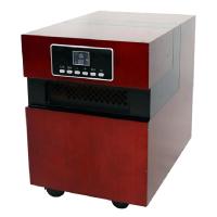 JASUN 佳星 IWH03 遥控取暖器 实木红色 智热系列高端木箱取暖器 自动恒温倾倒断电保护 安全节能柜 液晶显示