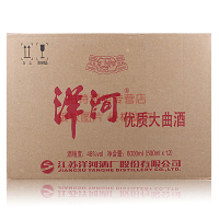 12瓶装 48度洋河优质大曲酒 500mL*12瓶 洋河酒厂