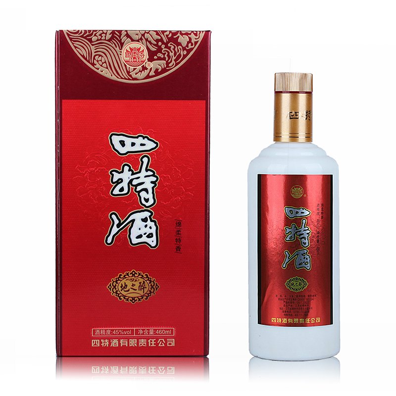 四特酒 绵柔特香型 地之醉 45度 460毫升 江西白酒