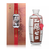 单瓶装 42度关公坊酒铁关公系列白酒 500毫升 湖北酒