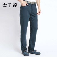太子龙专柜同款 春季休闲牛仔长裤 男时尚牛仔裤子