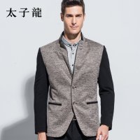 太子龙秋季新品专柜同步单排扣休闲服