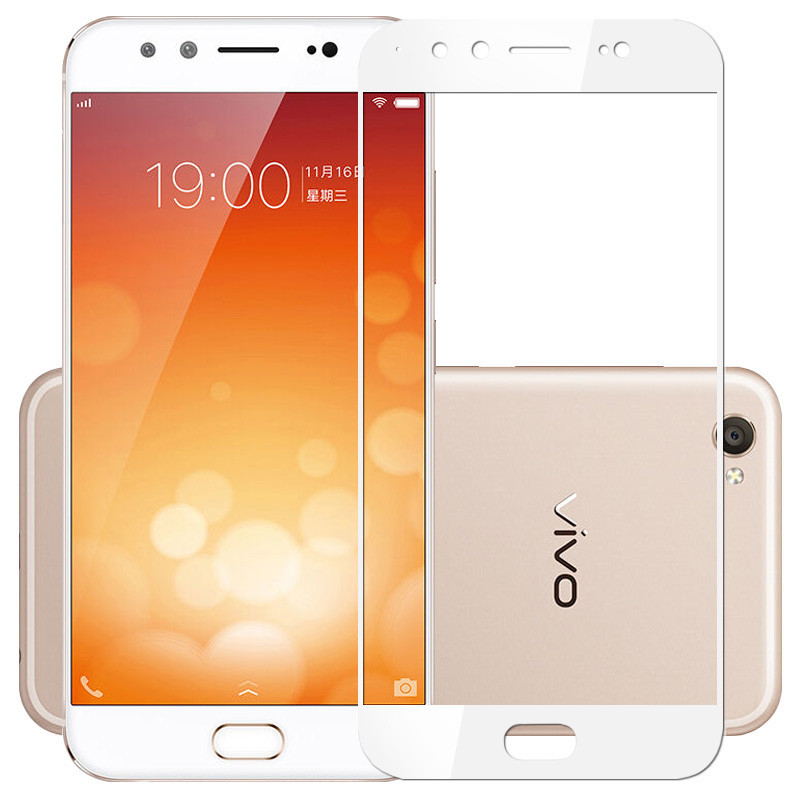 VIPin 步步高vivo X9/X9 plus钢化膜全屏3D软边钢化玻璃手机贴膜 vivo x9/x9 plus保护膜