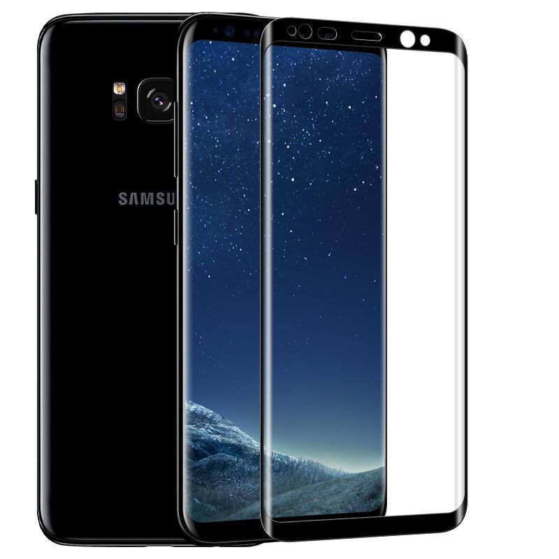 VIPin 三星S8/S8+ 手机钢化膜 3D热弯曲面全屏保护膜 s8/s8 plus手机贴膜高清大图