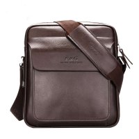 F&G梵谷 男士单肩包休闲斜挎包 学生牛皮包包 韩版男包潮流小包斜挎包8802