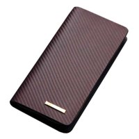 F&G梵谷 手拿包男士手包牛皮韩版长款手抓钱包编织纹新款60019