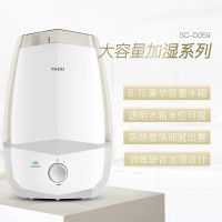 亚都空气加湿器家用大容量卧室办公室静音婴儿超声波加湿机D059