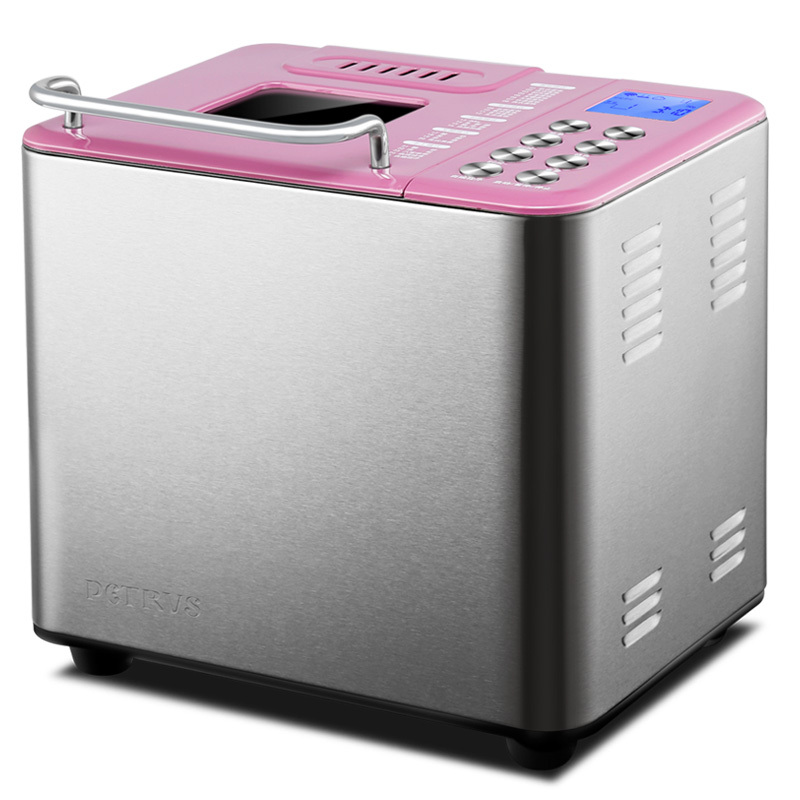 柏翠petrus面包机wifi控制云食谱家用全自动冰淇淋pe6000wj粉紫色