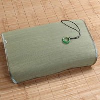 逸驰专柜天然海绵草单人枕席.草席枕头席 黄古林凉席HG-9444