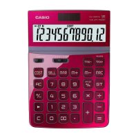 卡西欧(CASIO) DW-200TW-RD 魅雅计算器 大型机 浓情红