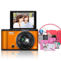 卡西欧(CASIO) EX-ZR2000(橙) 数码相机+16G卡