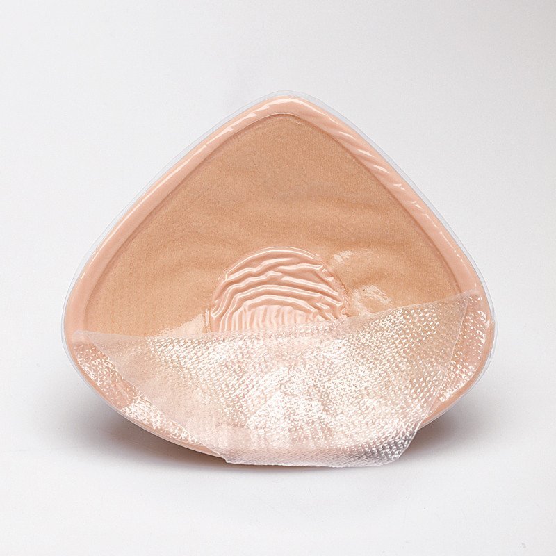 雪伦义乳TC亲肤粘帖三角形假乳房功能硅胶义胸可黏贴