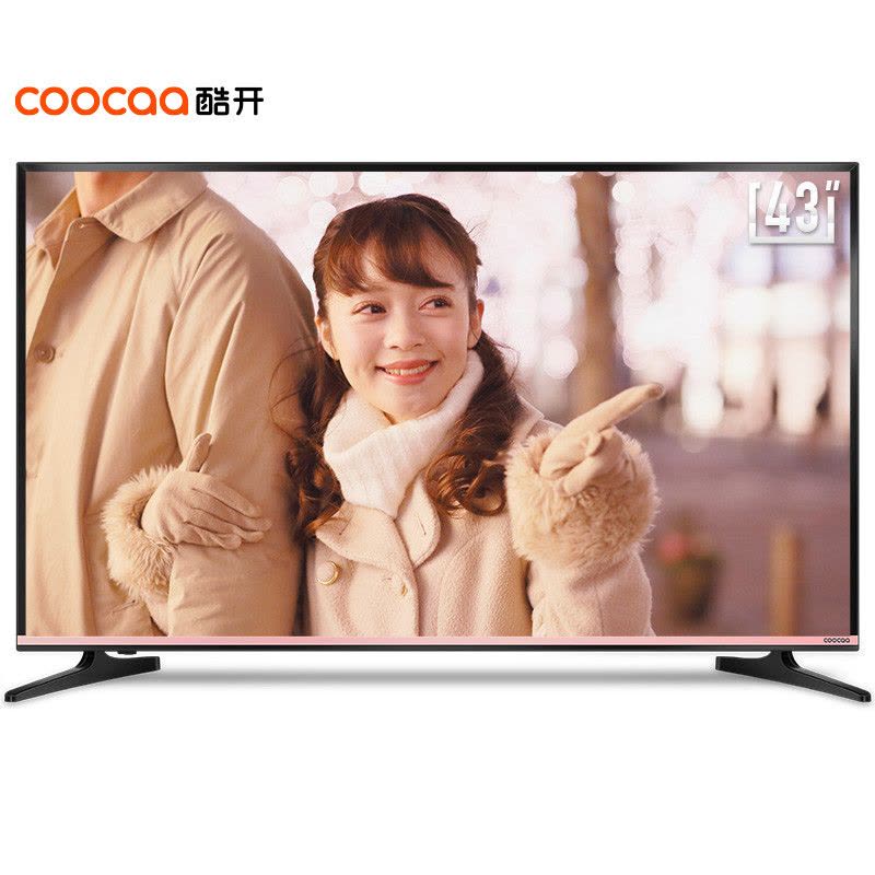 创维酷开(coocaa)43KX1 43英寸网络液晶平板智能电视 酷开系统WIFI(黑色)图片