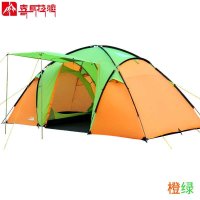 CNHIMALAYA/喜马拉雅 帐篷 户外 3-4人多人双层防雨喜马拉雅两室一厅野外露营帐篷套装