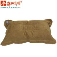 CNHIMALAYA/喜马拉雅 户外旅游三宝充气枕 野营午睡枕 充气靠枕 麂皮绒充气靠垫枕头 HA9715