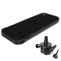 喜马拉雅单双人脚踏式充气 蜂窝PVC防水气垫床 户外车载充气床垫