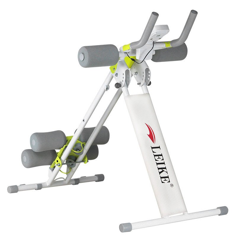 雷克懒人健腹器美腰机收腹器卷腹减腰瘦肚子仰卧起坐辅助健身器材视频