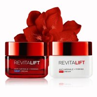 欧莱雅(LOREAL)女士套装 复颜抗皱活力套装（复颜抗皱活力紧致修护日霜50ml+晚霜50ML）